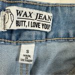 Wax Jean  Butt, I Love You Light Blue Denim Women's Shorts Photo 7