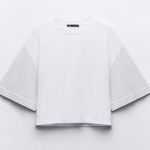 ZARA poplin crop shirt. M Photo 5