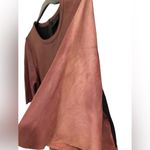 Trouve Brown Leather Blouse Size M Photo 4