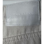 Lucky Brand  Womens White Jeans Size 10 Cotton Denim High Rise Designer NWT Photo 7