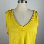 Free People Movement Yellow V Neck Tank Size XS Photo 2