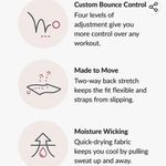 Glamorise Women's Double-Layer Custom-Control Sport Bra Photo 5