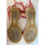 Roxy  Wedge Tie Up Sandals Photo 5