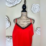 The Limited NWT  Red with Black Crochet Detailing Camisole, Brand New, Size 1X Photo 2
