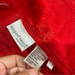 Newport News Vtg  Blazer Jacket Wmn 12 Red Suede Leather Boho Festive Western Photo 11