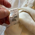 Ann Taylor Cracked Ice Sweatshirt Sweater Winter White. Size Medium. Photo 12