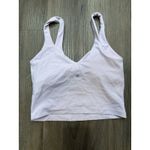 Lululemon  Top Women 6 Align Tank Padded Built In Bra Rose Blush Pink LW1DUDS Photo 1