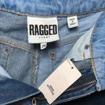 The Ragged Priest NWT  Quarter Panel Frayed Mom Colorblock Jeans Size 28 Photo 7