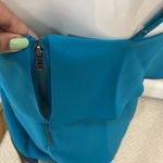 Alice + Olivia NWT  Etta Crepe Dress In Laguna Photo 11