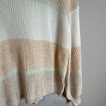 Gentle Fawn  pastel light striped sweater Photo 1
