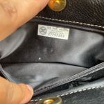 Bally Black and Brown Leather Shoulder Bag with Gold Hardware Photo 14