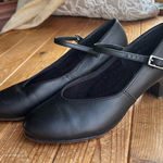 Capezio  Black Leather Ballet Heels Photo 0