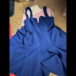 by the way. blue cut-out dress Small Photo 3