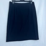 Eileen Fisher Women's System Stretch Crepe Pencil Skirt, S, Black Slim Fit Photo 1