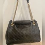 Gucci  Black Leather Emily Medium Guccissima Shoulder Bag Photo 4