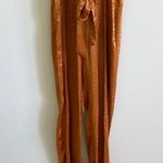 Joie  Tau Animal Print Jumpsuit in Copper Photo 7