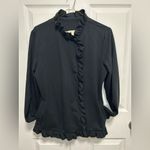Matilda Jane  Black Ruffle Blouse Photo 1