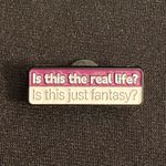 Best first line in rock & roll? Maybe. Best song of the 70s? Enamel pin says yes. Purple Photo 0