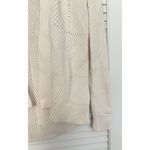 Banana Republic  Cream Thick Knit Open Front 90s Preppy Cardigan Sweater size XS Photo 1