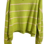 Free People  Lemonade Combo Paulie Stripe Turtleneck Sweater Sz L NWT Photo 3