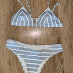 Boutique Striped Triangle Bikini Photo 1