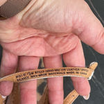 Baretraps  Mollie women leather sandals flat bronze w stones thong style Sz 7.5 Photo 6