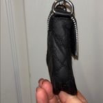 Source Unknown BLACK FAUX LEATHER MINI PURSE WILL FIT PHONE SILVER HARDWARE STURDY CROSS CHAIN Photo 3