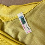 Free People Movement Yellow V Neck Tank Size XS Photo 6