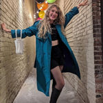 Vintage windbreaker trench coat Green Size none Photo 0