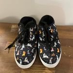 Disney Dog Print Black Tennis Shoes Size 5 Photo 4