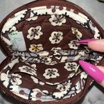 Vera Bradley 3 Vintage Handbags Shoulder Bag Wristlet Wallet Jilly Kiwi Blooms Photo 6