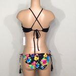 PilyQ  tasseled embroidered bikini set. D-cup/M-bottom. NWT Photo 9