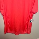 Karen Scott NWT Peach Orange Scoop Neck Short Sleeve T-Shirt XL Moisture Wicking Photo 3