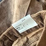 Kut From The Kloth NWT Meg Hi Rise Raw Hem Wide Leg Velvet Pants Brunette 14 Photo 8