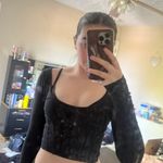 Aeropostale Black cropped long sleeve  Photo 1