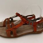 Keen  Brown Leather Rose City T-Strap Sandals Size 8 Photo 6
