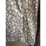 Hurley  Womens Long Sleeve Active Top Athleisure Gray White Patterned Size S Photo 1