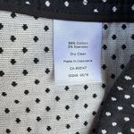 Talbots Black Dot Chatham Ankle Side Zip Pants Women’s Size 4 Petite 4P Stretch Photo 6