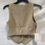 Wilfred NWT  Pacino Cream Button-Up Vest Photo 6