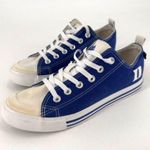 Kickers Duke Blue Devils Converse Style Blue/White Sneakers Womens Size 9 Mens 8 Blue Photo 1