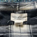 Denim & Supply Ralph Lauren Plaid Flannel Shirt Black White Grunge Festival L Size L Photo 13