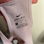 Nike Women's DRI-FIT tan Sports Bra size smalls support top Photo 5