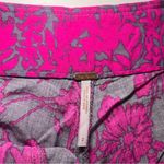 Free People  Sheila Pink & Gray Flowy Shorts Size 2 Photo 4