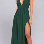 Lulus  Hunter Green Formal Dress Photo 0