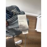 Free People We The Free Marci Cuffed Shortall Button-Front Denim Romper Size XS Photo 8