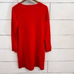 Toad&Co. Ponderosa Long Sleeve Thermal Dress. Blood Orange. Size XSmall. NWT Red Photo 3