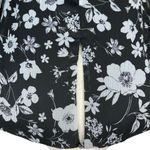 Calvin Klein SZ 4 A-Line Mini Dress Floral Lined V-Neck 3/4 Bell Sleeves Stretch Photo 6