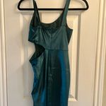 Lulus Velvet Emerald Green Cutout Mini Dress (Homecoming Dress) Photo 2