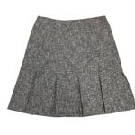 Brooks Brothers NWT  Women's Gray A-Line Pleated Skirt Size 12 Photo 1