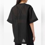 Lululemon Black Clear Intention Shirt Size 4 Photo 1